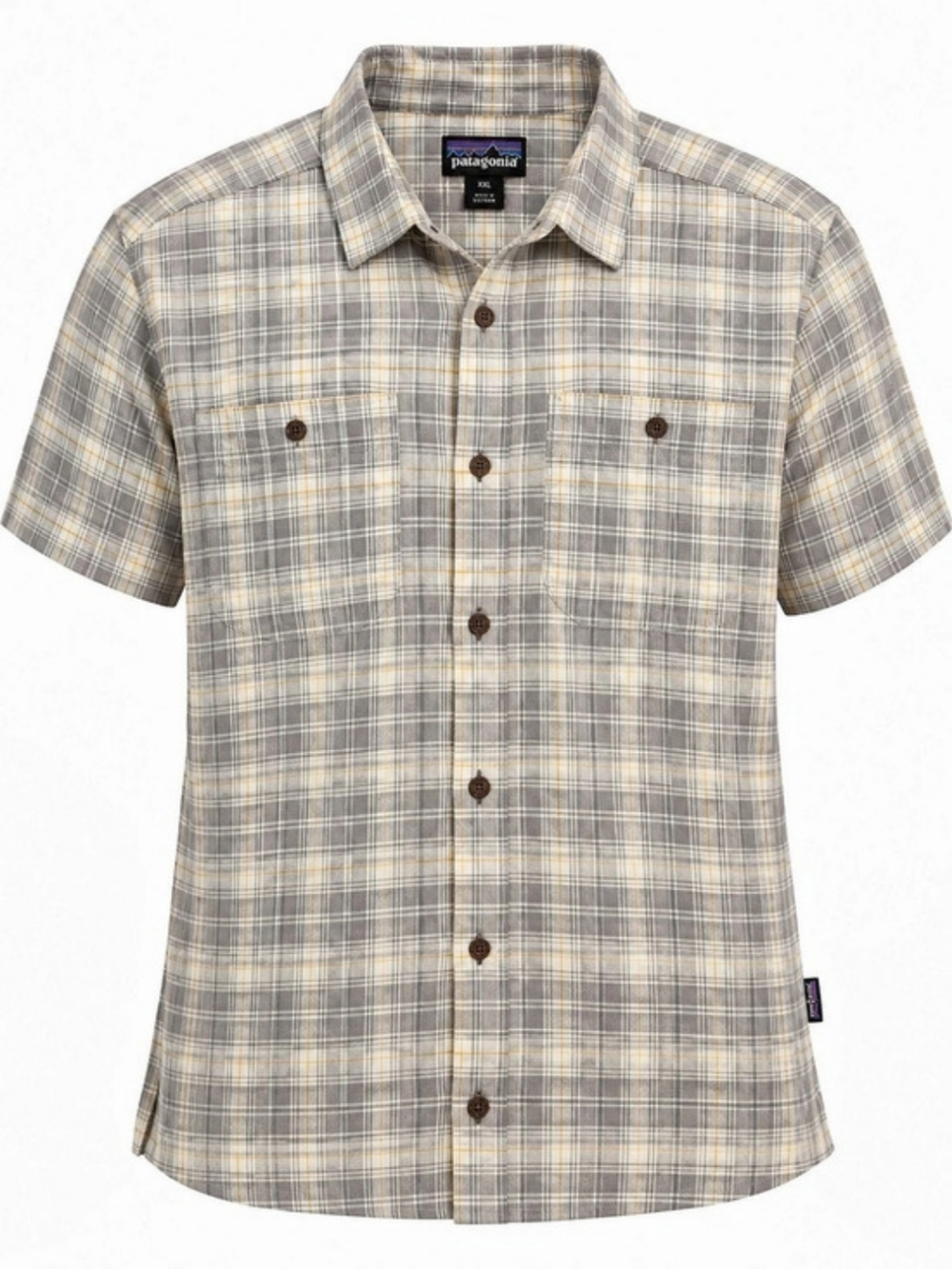 Patagonia Back Step Shirt Plaid Button Down XXL